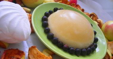 Рецепт Нежного яблочного суфле с сюрпризом