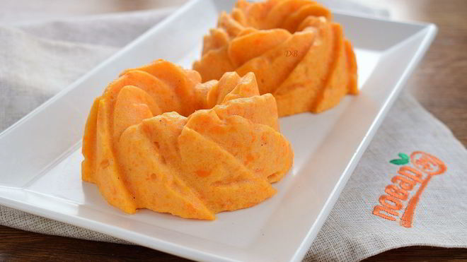 Рецепт пряного тыквенного суфле с отрубями