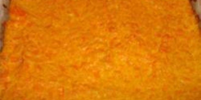 Рецепт Сладкого морковного суфле