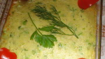 Рецепт Суфле из кабачков Выручалочка