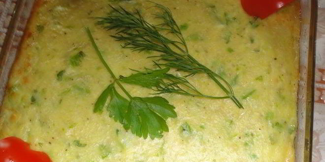 Рецепт Суфле из кабачков Выручалочка