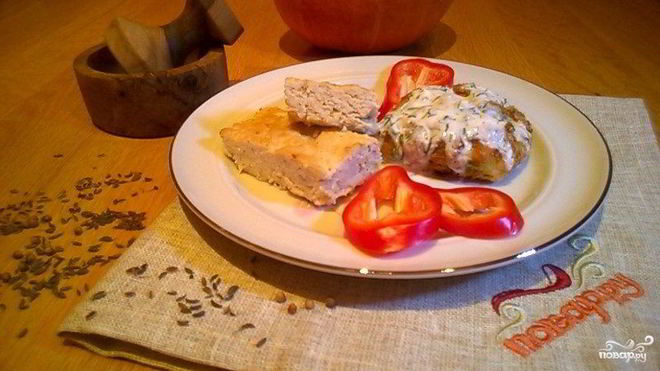 Рецепт суфле из курицы в духовке