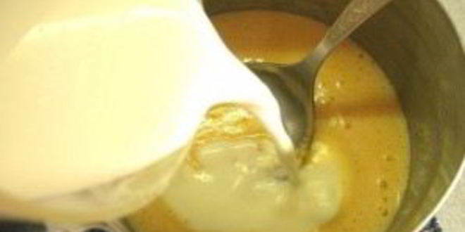 Рецепт суфле молочного