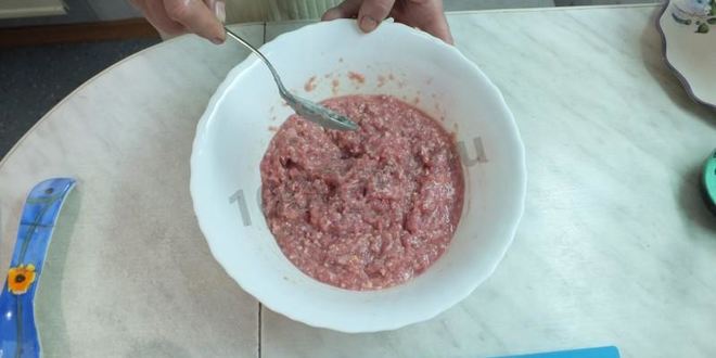 Рецепт суфле мясного из фарша