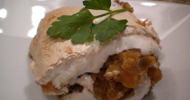 Рецепт Суфле с бататом и орехами