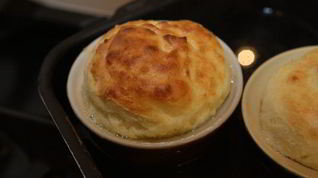 Рецепт Сырного суфле с пряностями