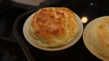 Рецепт Сырного суфле с пряностями