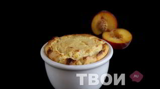Рецепт Творожно-персикового суфле