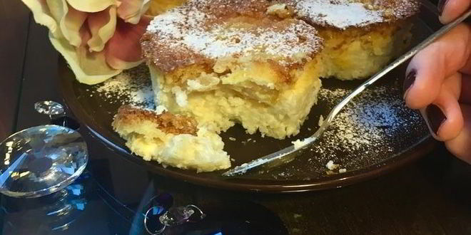 Рецепт творожно-рисовых пудинги с ананасовым суфле