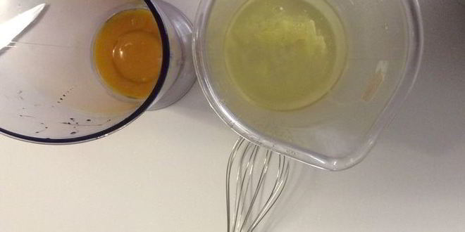 Рецепт творожно-рисовых пудинги с ананасовым суфле