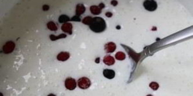 Рецепт творожно-ягодного суфле