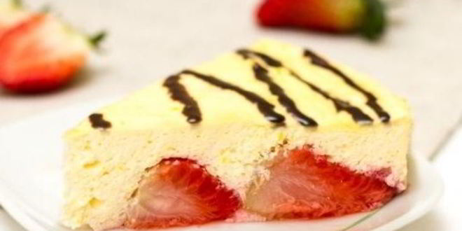 Рецепт Творожного суфле с ягодами