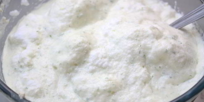 Рецепт творожного суфле с зеленой фасолью