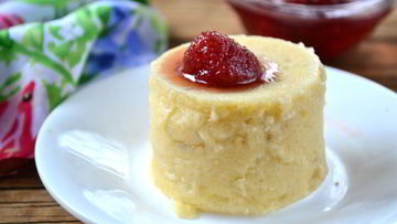 Рецепт Творожного суфле в микроволновке