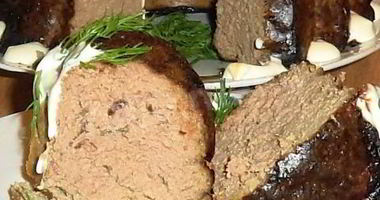 Рецепт Запеченного печеночного свиного суфле на молоке