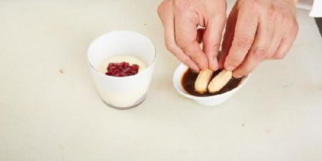 Рецепт клюквенного тирамису