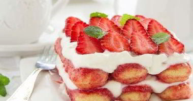 Рецепт Нежного клубничного тирамису