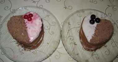 Рецепт Тирамису Для Двоих, с красной и черной смородиной