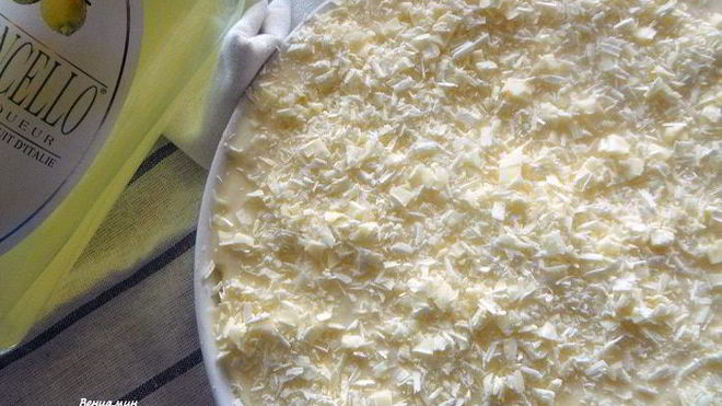 Рецепт тирамису с лимончелло