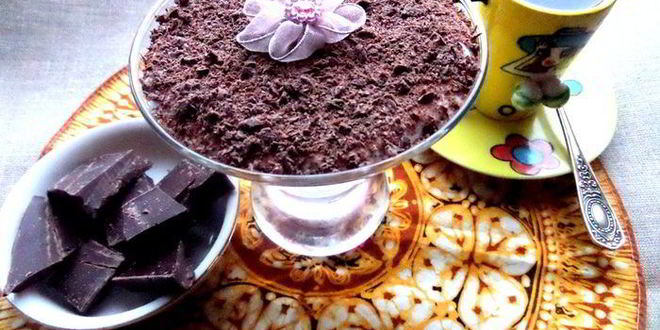 Рецепт тирамису с шоколадной крошкой