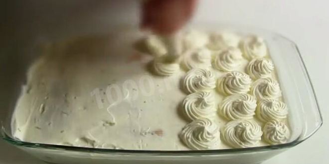 Рецепт тирамису с творогом и лаймом без яиц и алкоголя