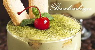 Рецепт Тирамису с зеленым чаем