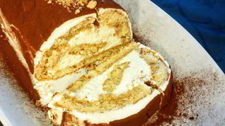 Рецепт Тирамису в рулете