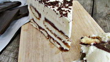 Рецепт Торта-мороженого Тирамису