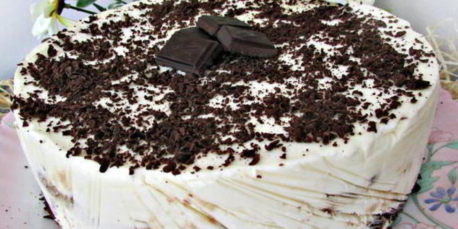 Рецепт торта-мороженого тирамису