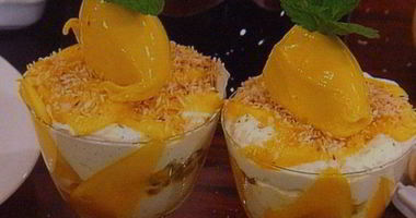 Рецепт Экзотического мангового Тирамису