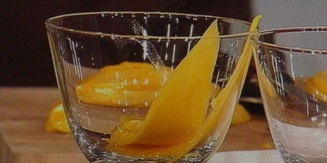 Рецепт экзотического мангового тирамису