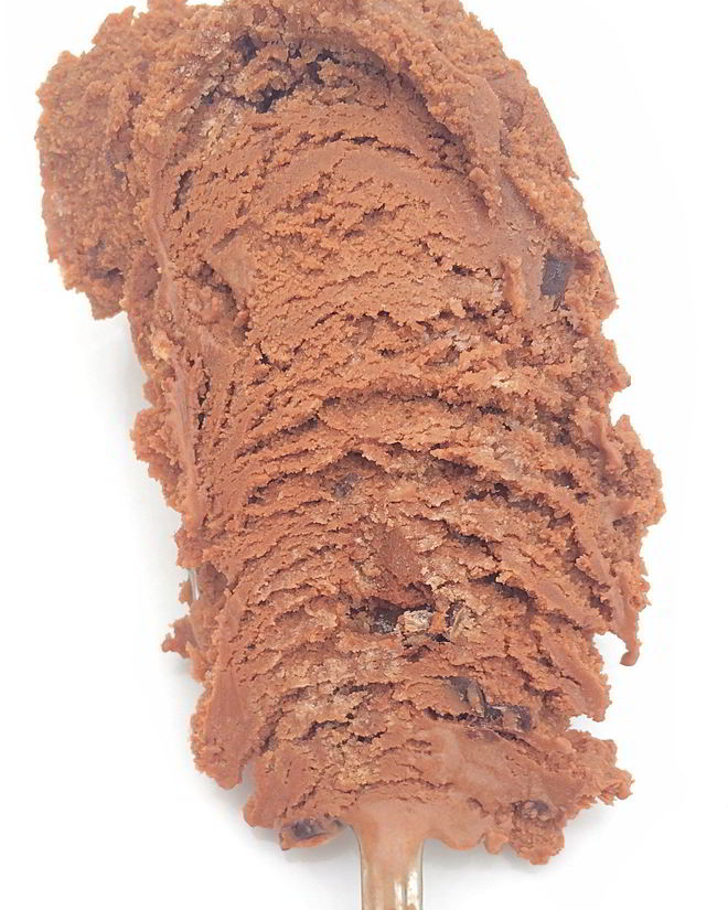 Рецепт тройного шоколадного замороженного йогурта