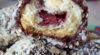 Рецепт Трюфелей вишнево-лимонные в шоколадной помадке