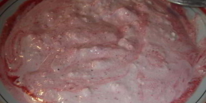 Рецепт творожно-клубничного десерт