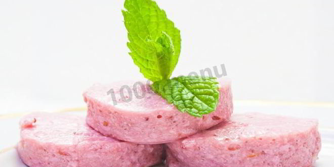 Рецепт Творожного десерта со стевией по диете Дюкана