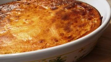 Рецепт Творожного пудинга с яблоками