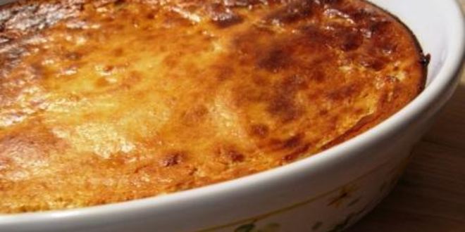 Рецепт Творожного пудинга с яблоками