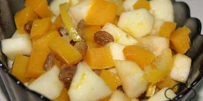 Рецепт тыквенно-яблочного десерт