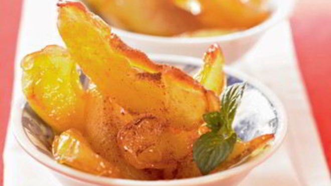 Рецепт яблочного десерта долька вита