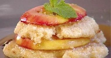 Рецепт Запеченных яблок с карамельно-ванильным соусом с корицей