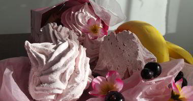 Рецепт Бананова-смородинового зефир