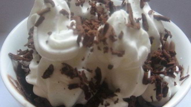 Рецепт бананового десерта с зефиром