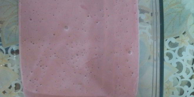 Рецепт Домашнего зефира из малинового варенья