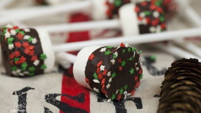 Рецепт новогоднего зефира