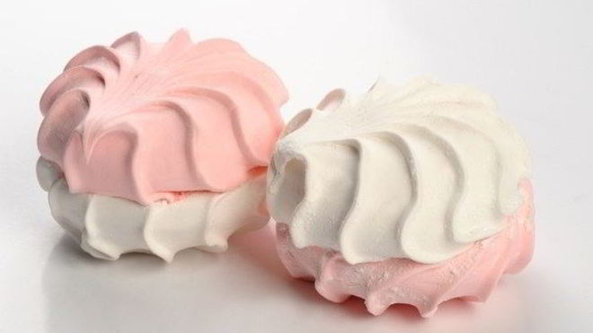 Рецепт розового яблочного зефира