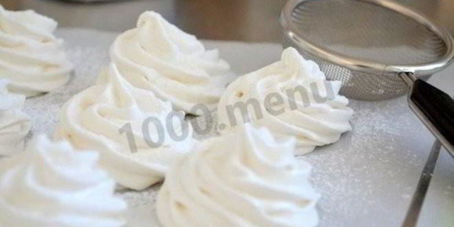 Рецепт зефира из яблочного пюре