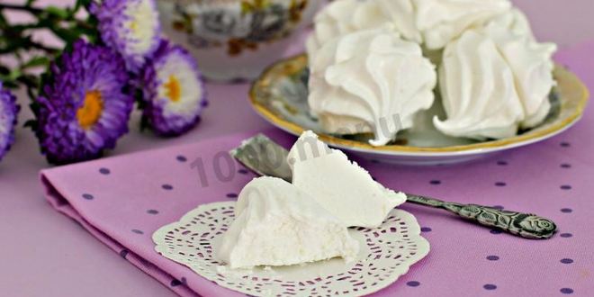 Рецепт зефира из яблок по госту