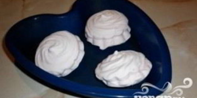 Рецепт зефира по-домашнему