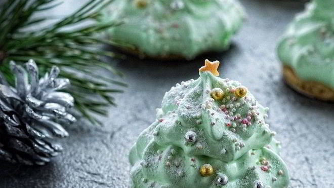 Рецепт зефирных елочек