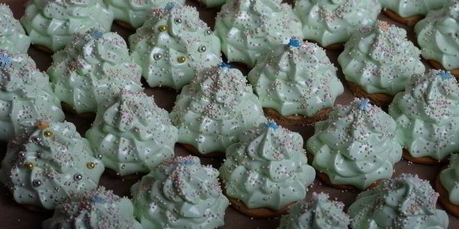 Рецепт зефирных елочек